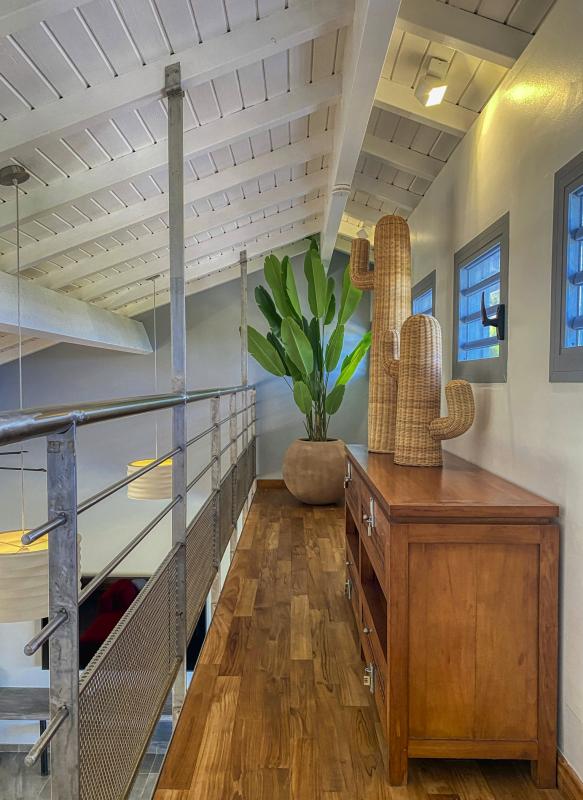 18.Location Villa piscine vue mer Deshaies Guadeloupe_Etage